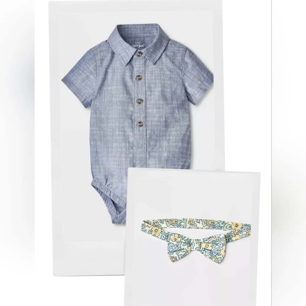 Cat & Jack Top with Bowtie Size 18 Months
